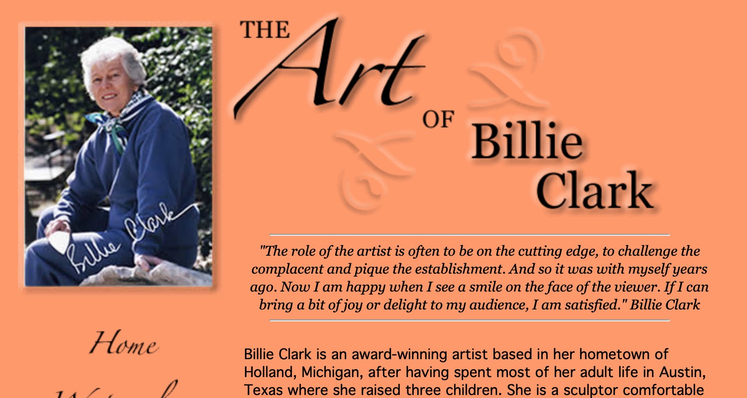 Billie Clark Art Website